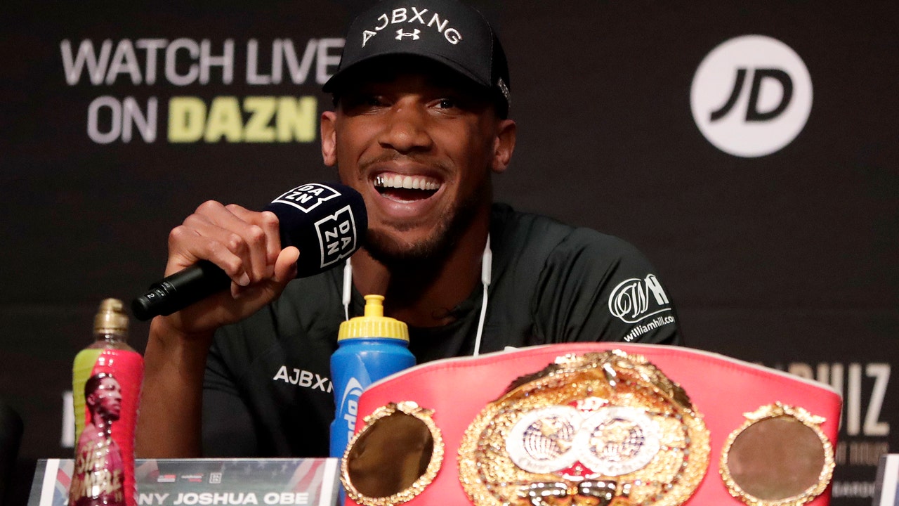 Dangerous game: Joshua fights Ruiz, with others on his mind